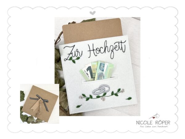 Geschenkbox Zur Hochzeit Glückwunschkarte Ringe Hochzeitsgeschenk Trauung Karte Feier